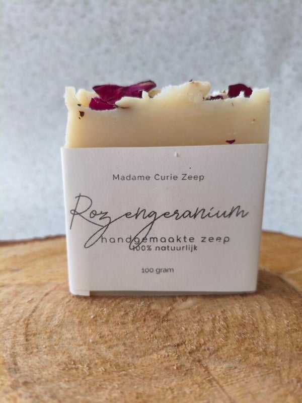 Rozengeranium zeep