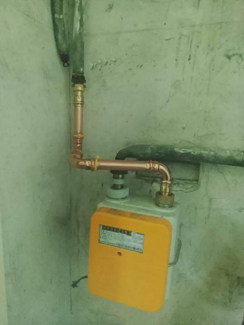 Réparation fuite gaz