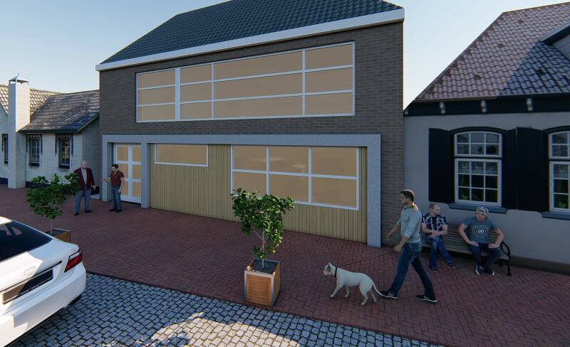 Aanpassing straatbeeld