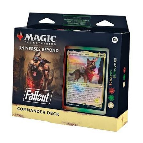 Universes Beyond Dogmeat, Ever Loyal - Fallout Commander Deck - Magic the Gathering