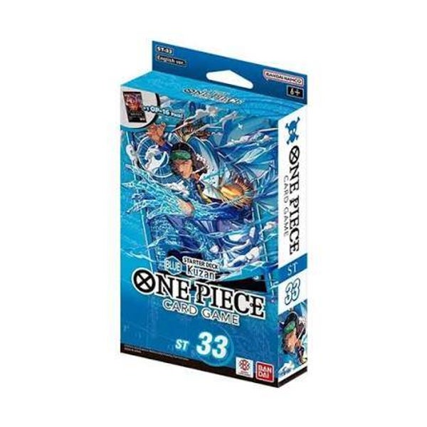 Kuzan Blue Starter Deck - ST 33 - One Piece Card Game