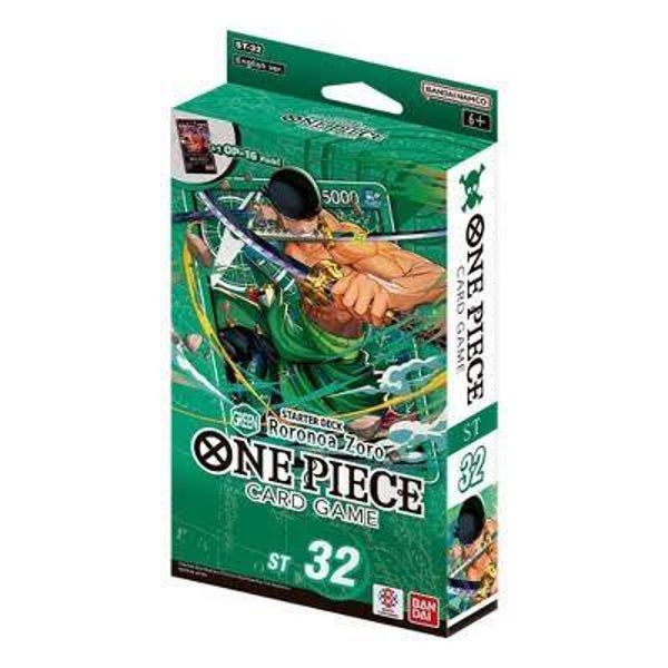 Roronoa Zoro Green Starter Deck - ST 32 - One Piece Card Game
