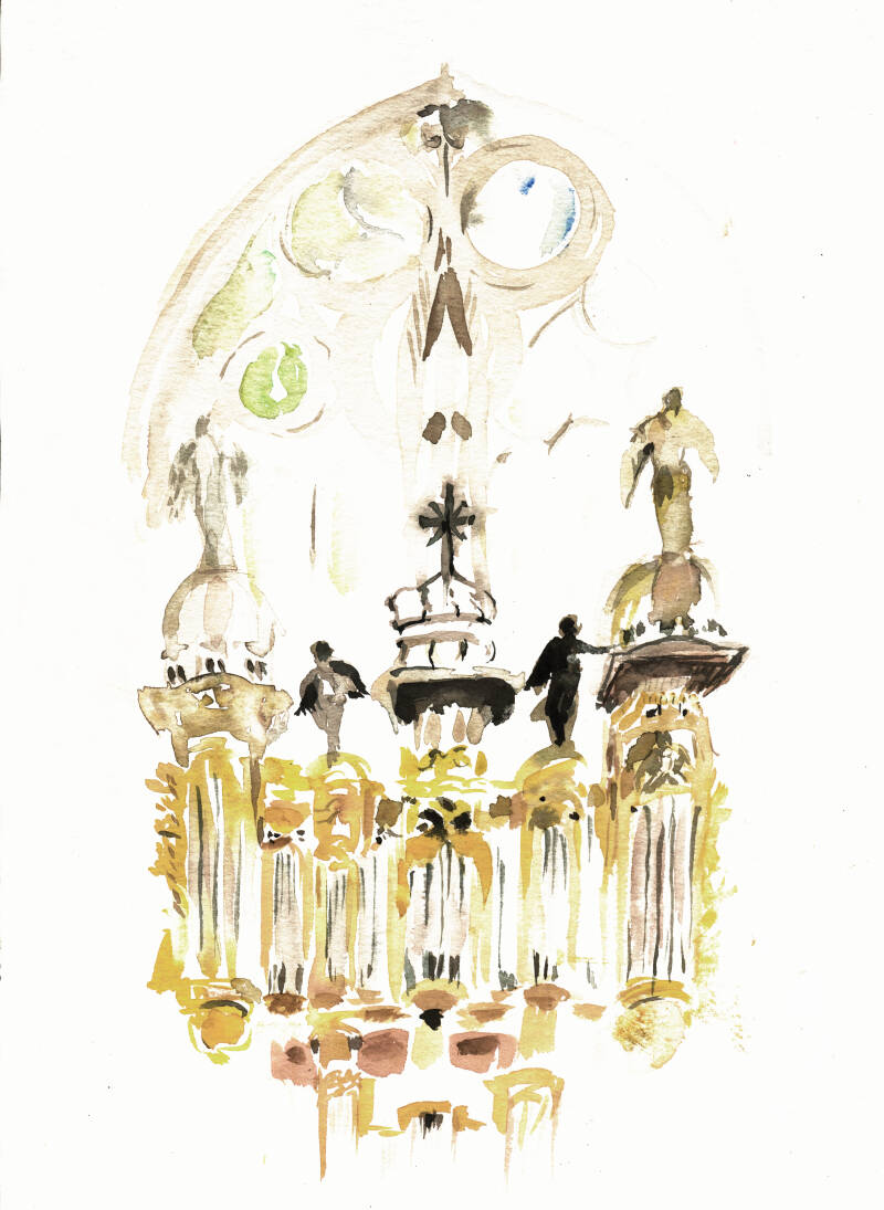 L&#039;abbaye de st Antoine