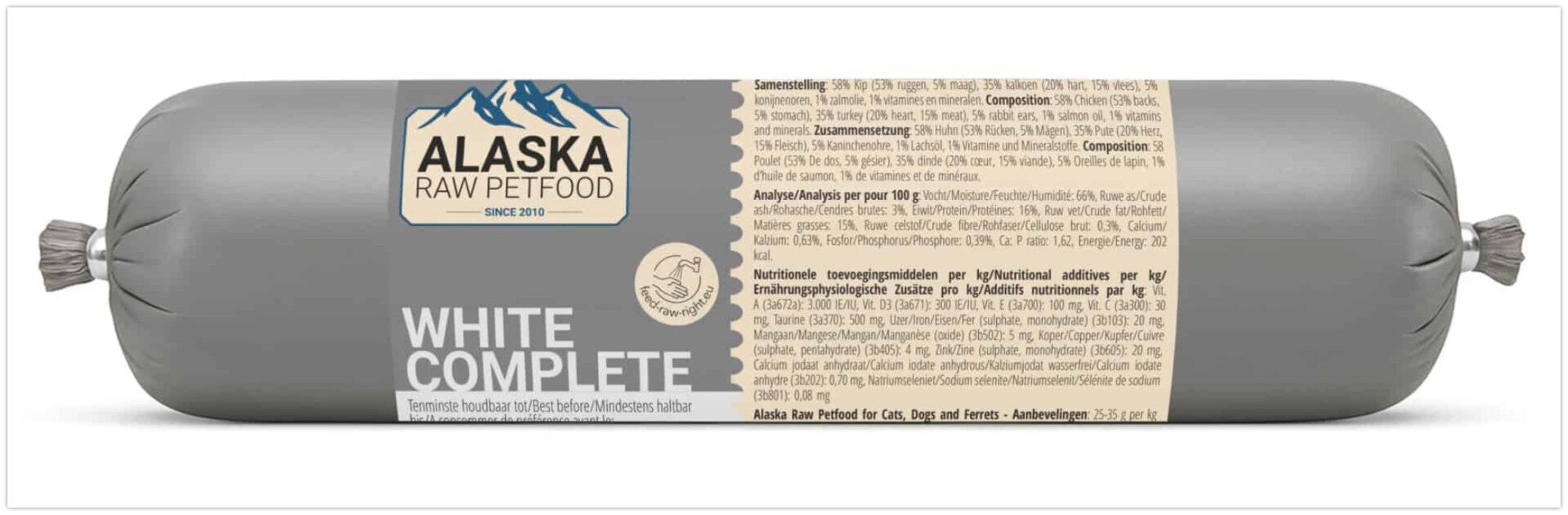 Alaska Dog Complete White - 400 gram