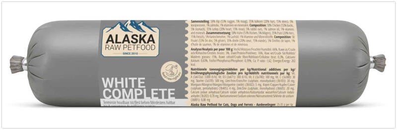 Alaska Dog Complete White - 10x 800 gram