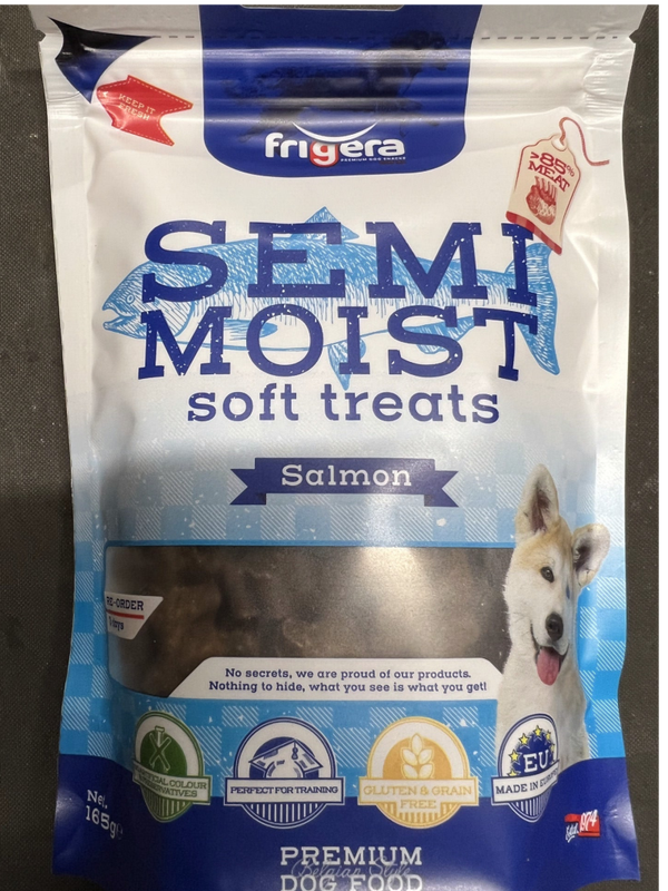 Semi Moist Soft Treats High Meat Zalm