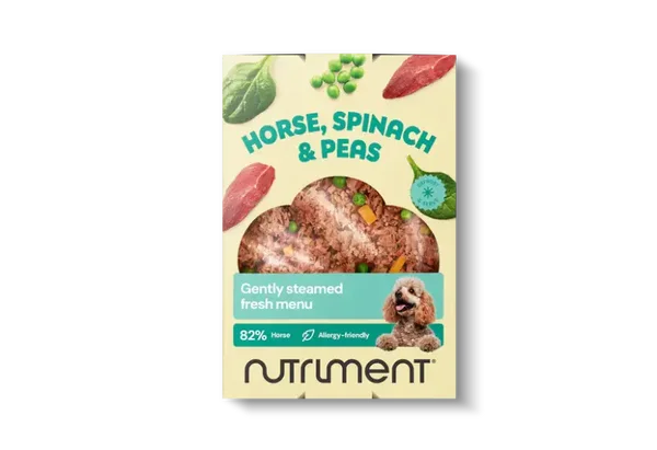 Nutriment : Gently Steamed Fresh Menu - Paard -- 10 x 400 gram