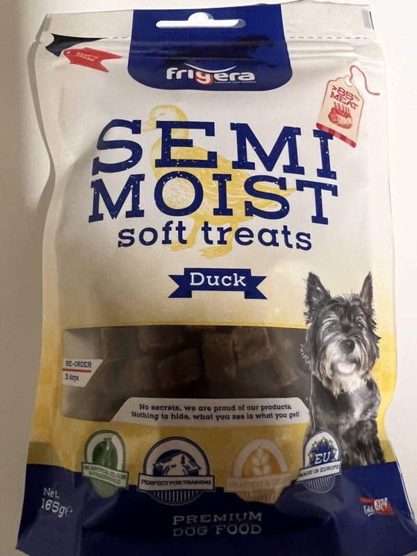 Semi Moist Soft Treats High Meat Eend