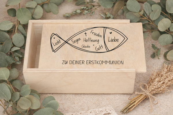 „Fisch“ Geschenkbox Geldgeschenk