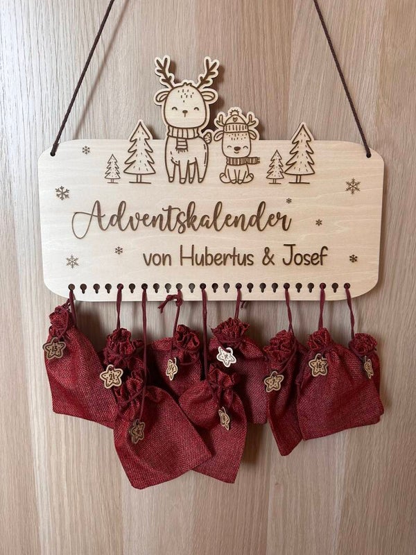 Adventskalender eckig
