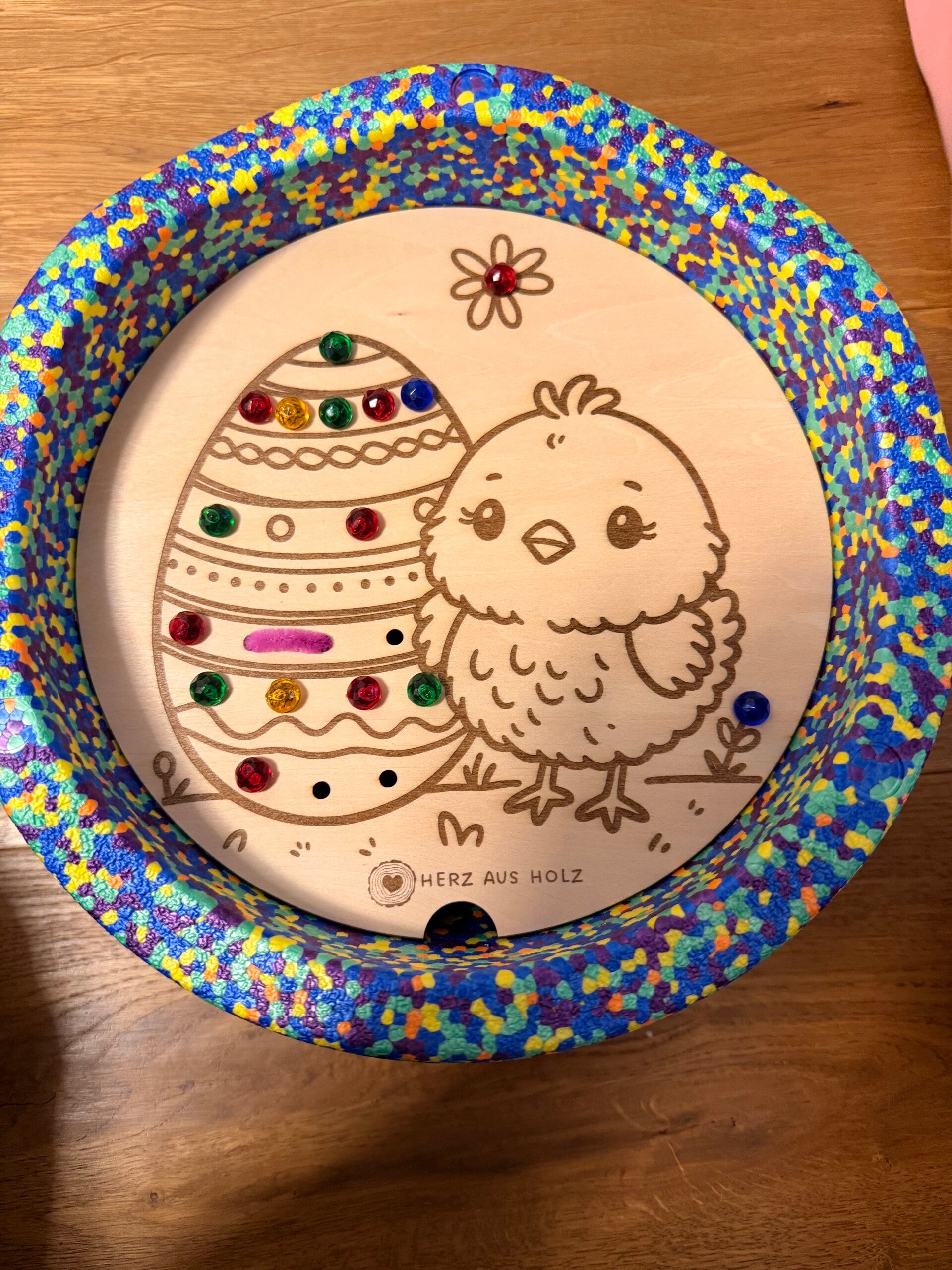 Aktivitätsplatte Stapelstein „Osterzeit“