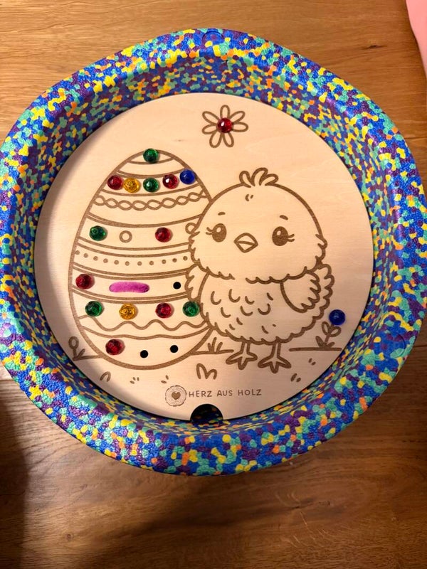 Aktivitätsplatte Stapelstein „Osterzeit“