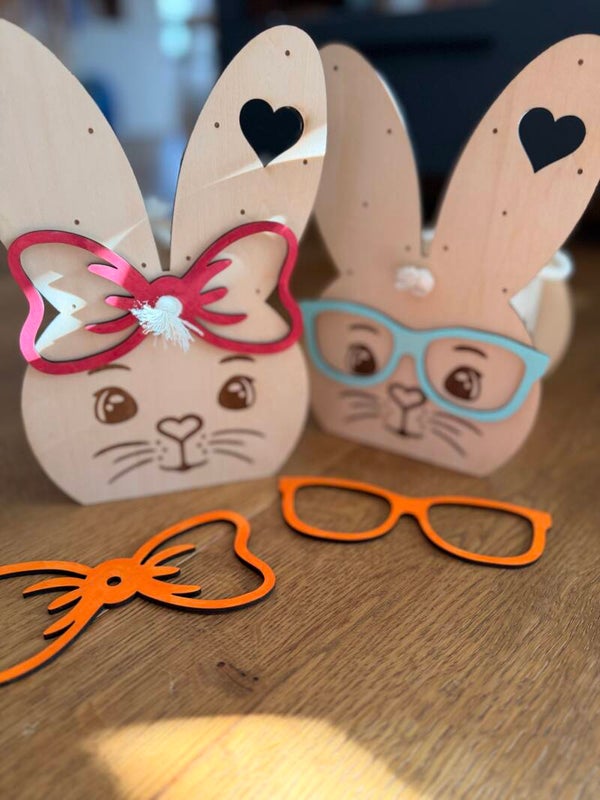 Osterkisterl Hase personalisierbar