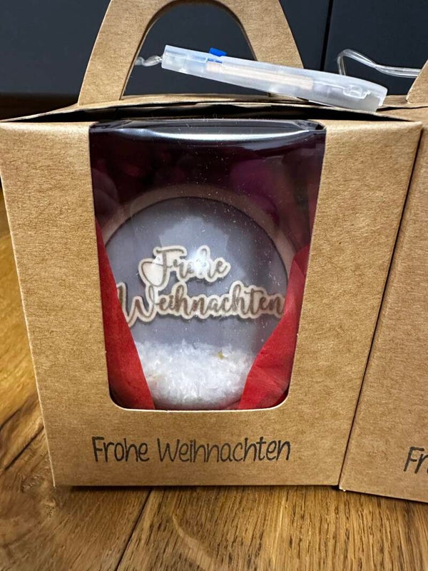 LED Christbaumkugel 8cm