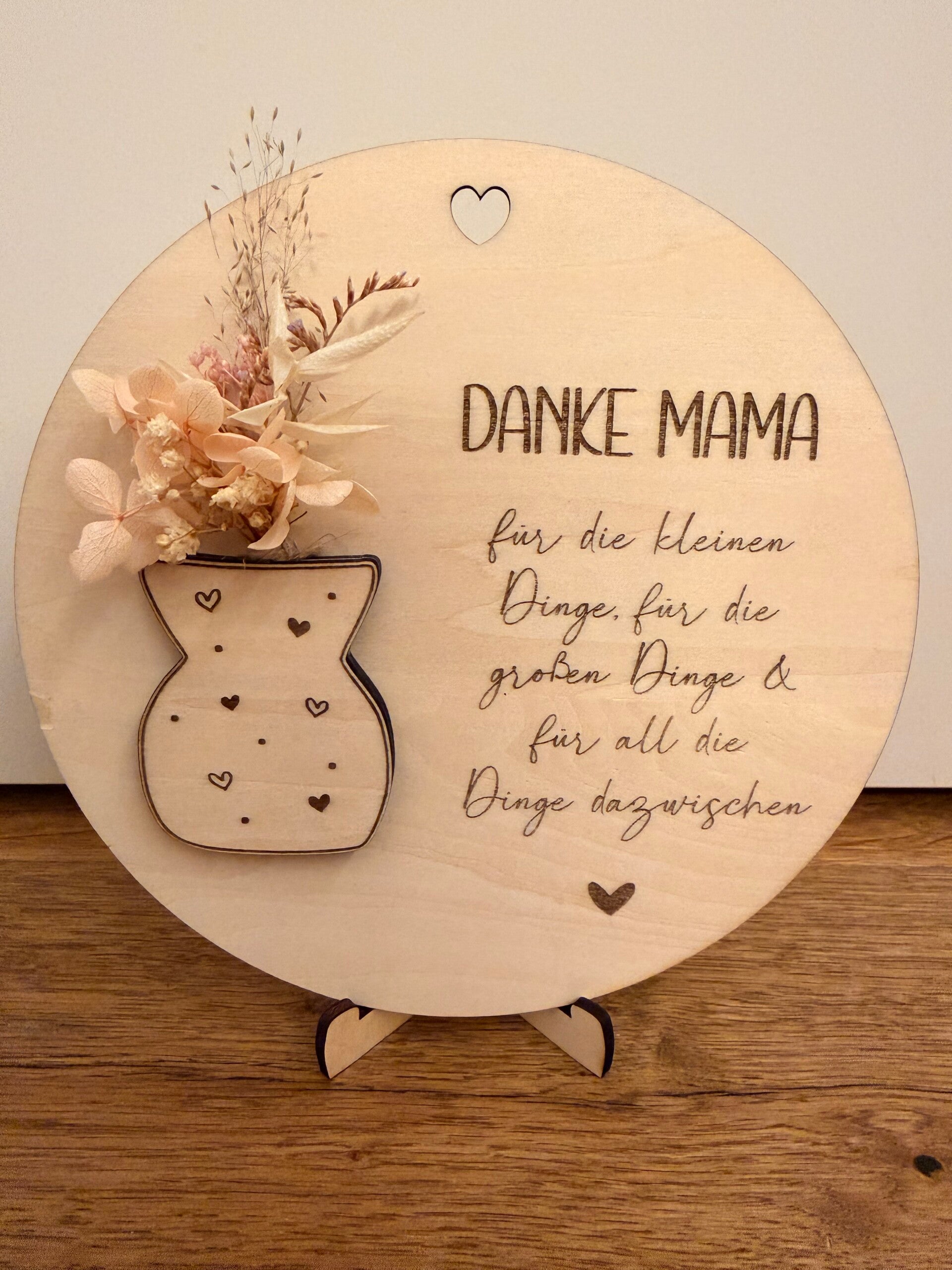 Muttertag Geschenk DANKE Mama