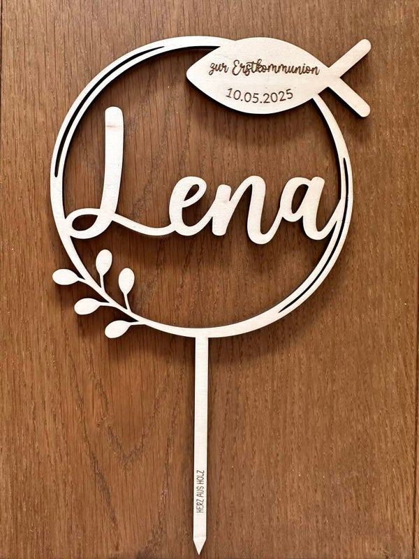 Caketopper  „Fisch“