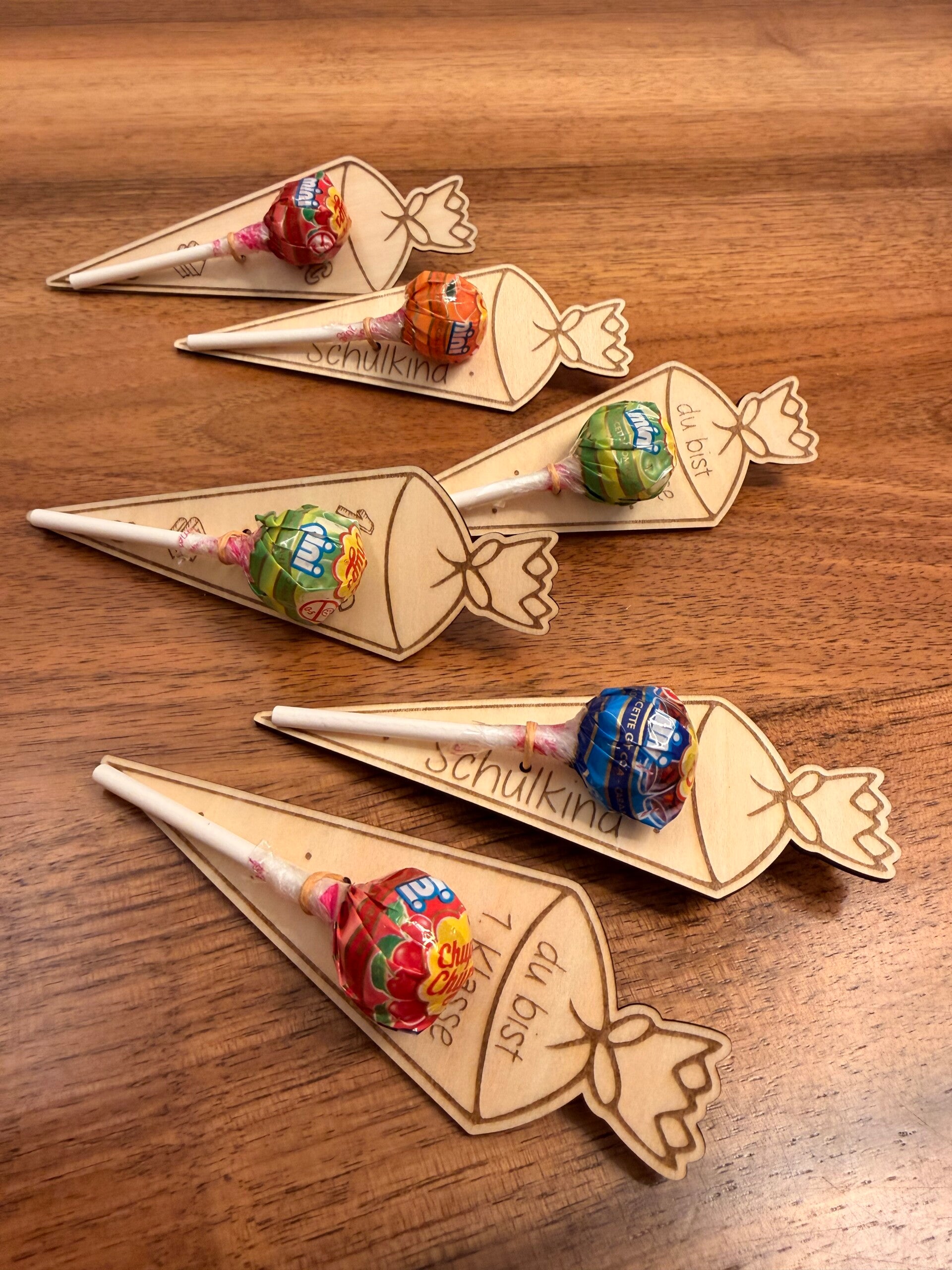 Mini Schultüte mit Lolly