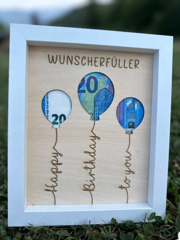 Geldgeschenk „Happy Birthday“