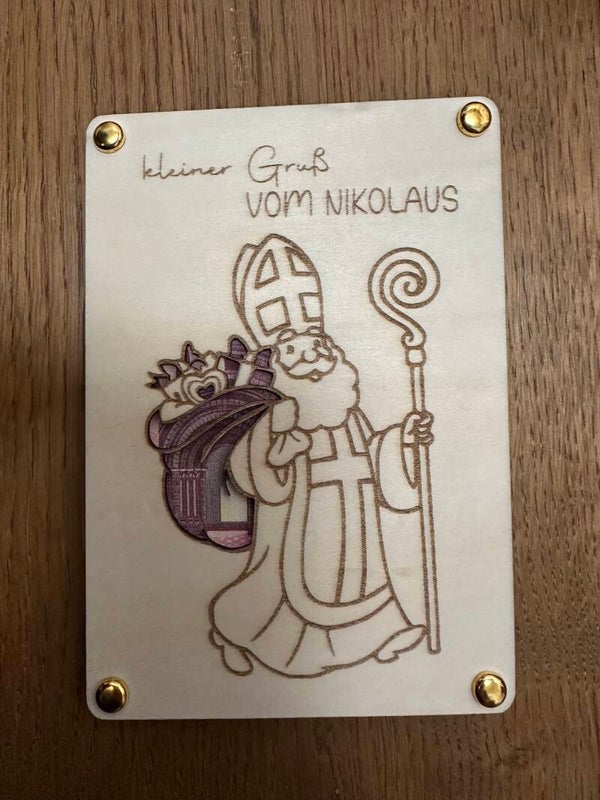 Geldgeschenk Nikolaus