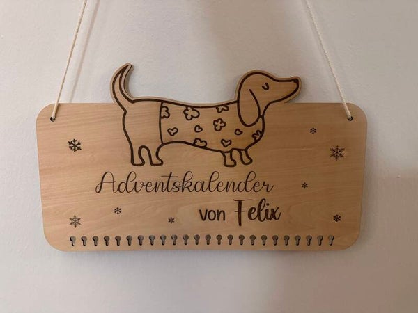 Adventskalender Haustiere