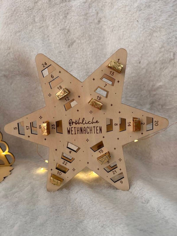 Adventskalender Stern