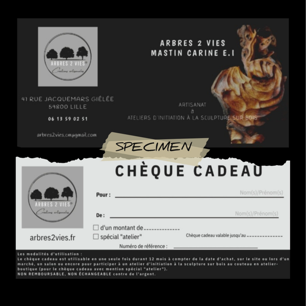Chèque cadeau 100 euros