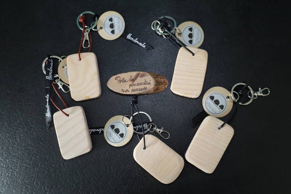 Porte-clés à personnaliser