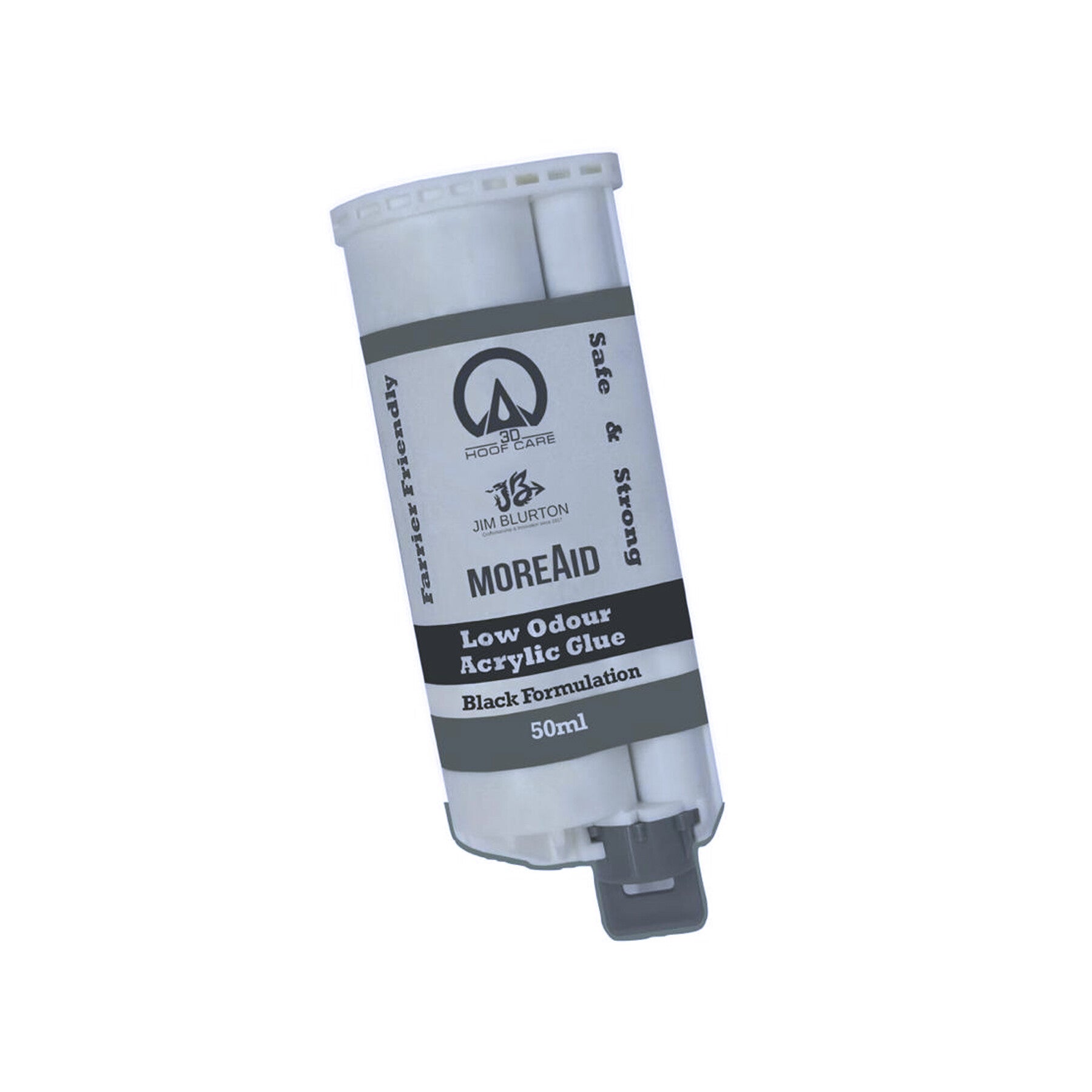 3D Hoofcare - Geruchsarmer schwarzer Acrylkleber