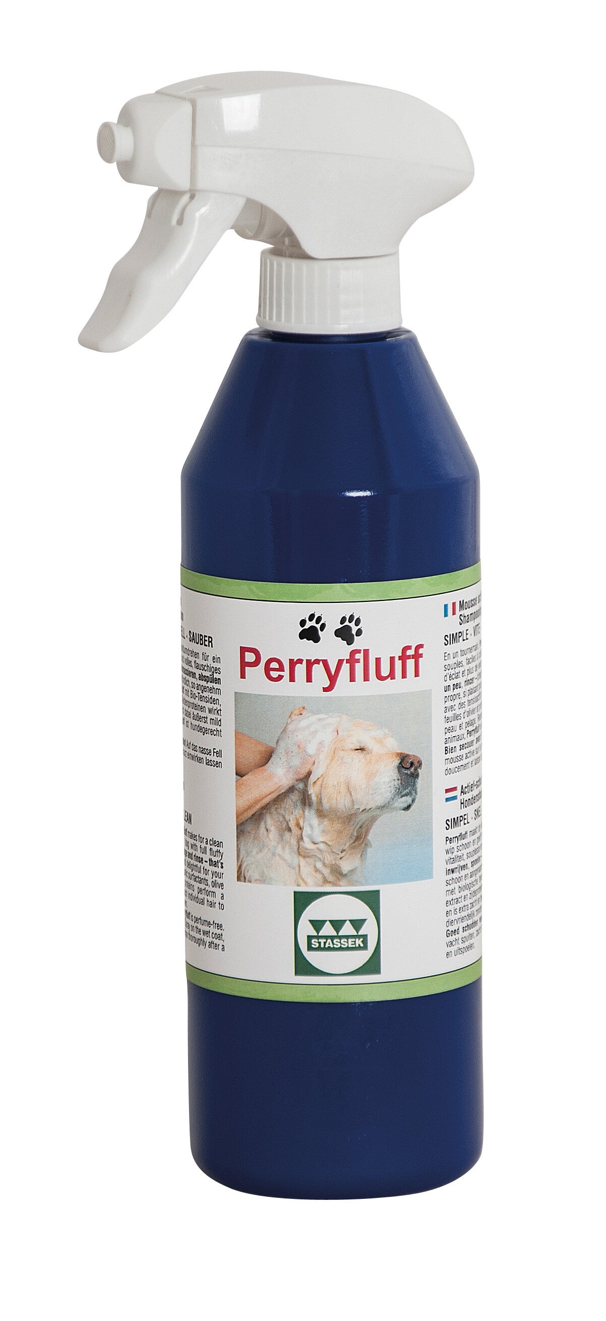 Stassek Perryfluff Aktiv-Schaum Hundeshampoo