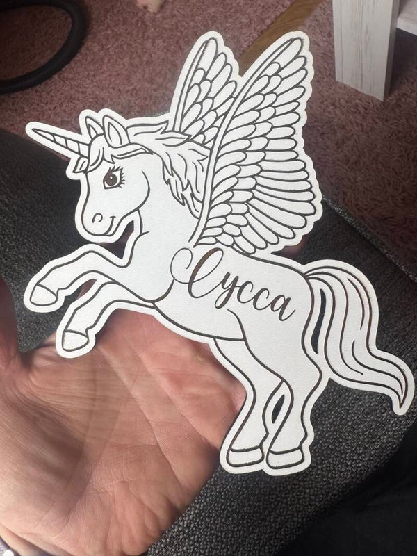 Barn skylt Uniqorn
