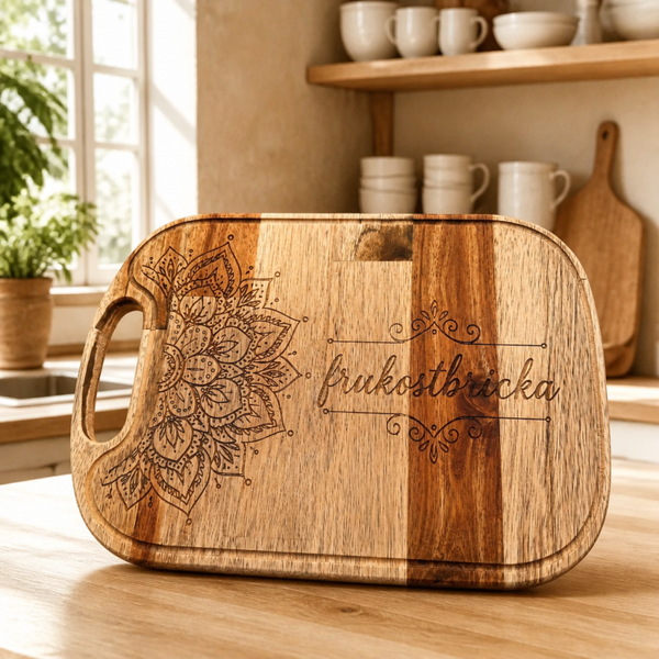 Frukost bricka.