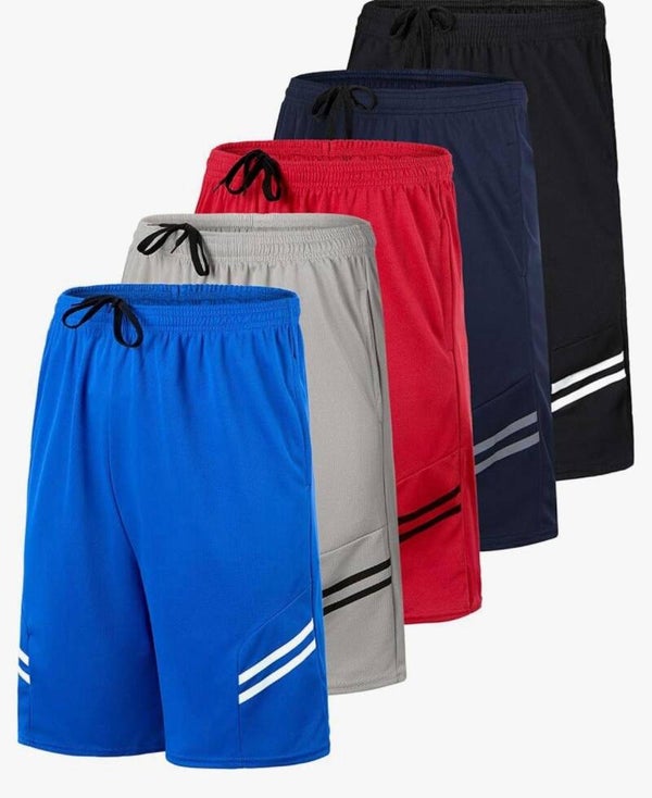 men's active quick dry  fit shorts -