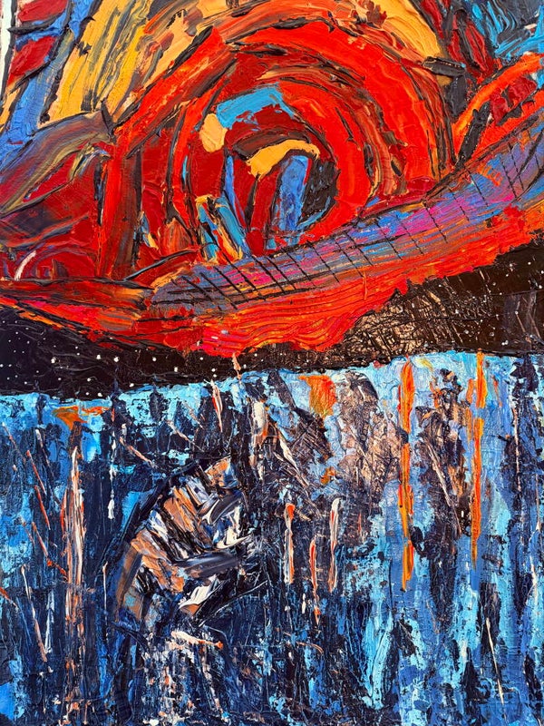 Orbiter above the Blue Frozen