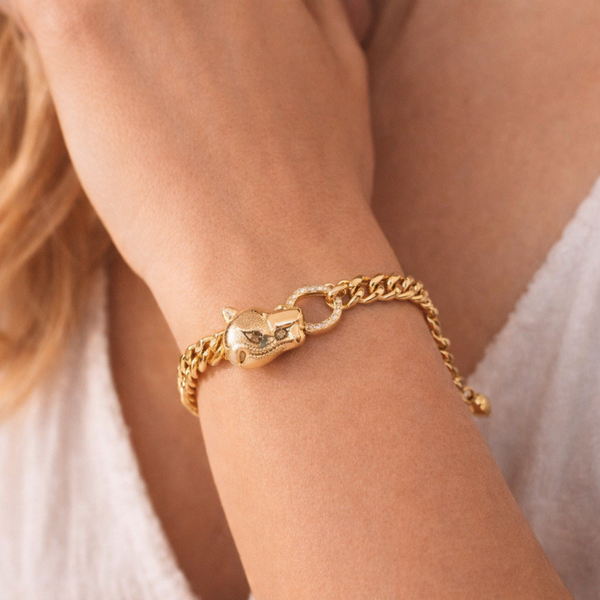 Luxe panther armband