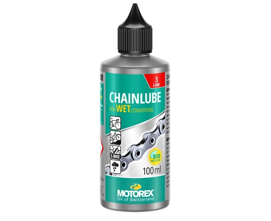 Motorex Chainlube For Wet Conditions (Kettenöl für feuchte Einsatzbedingungen)