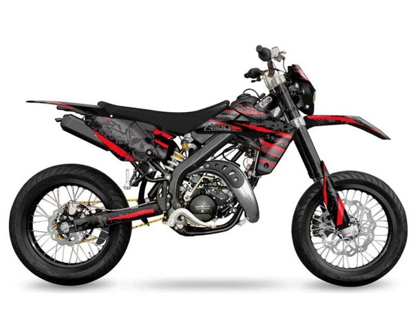 Rieju MRT 50 / 125 - Skull Edition Dekor Set
