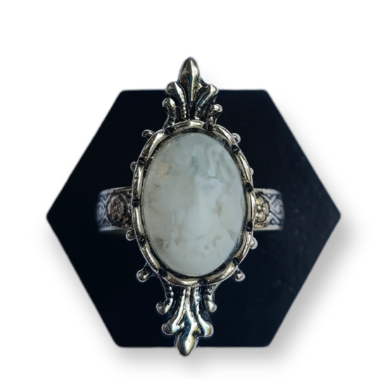 Ring verstelbaar zilver