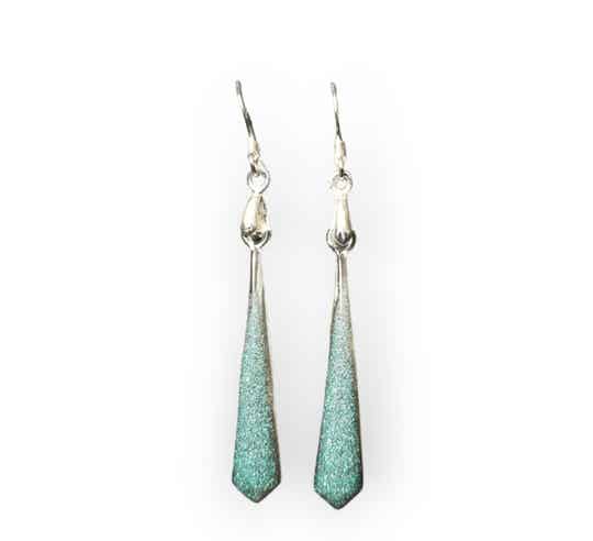 Oorbellen Chameleon Turquoise