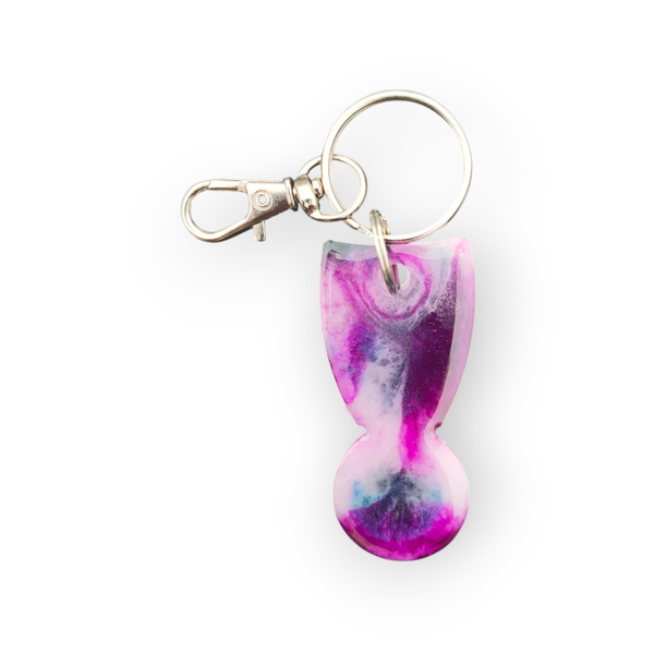 Winkelwagenmuntje met Karabijnhaak / Sleutelhanger