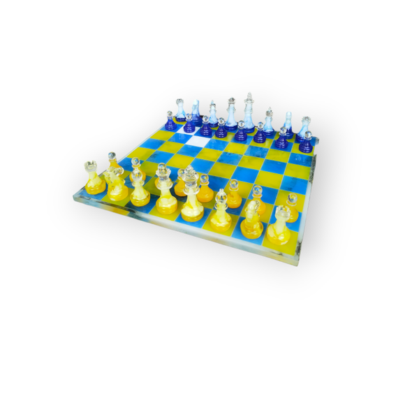 Schaakbord Curaçao Vlag