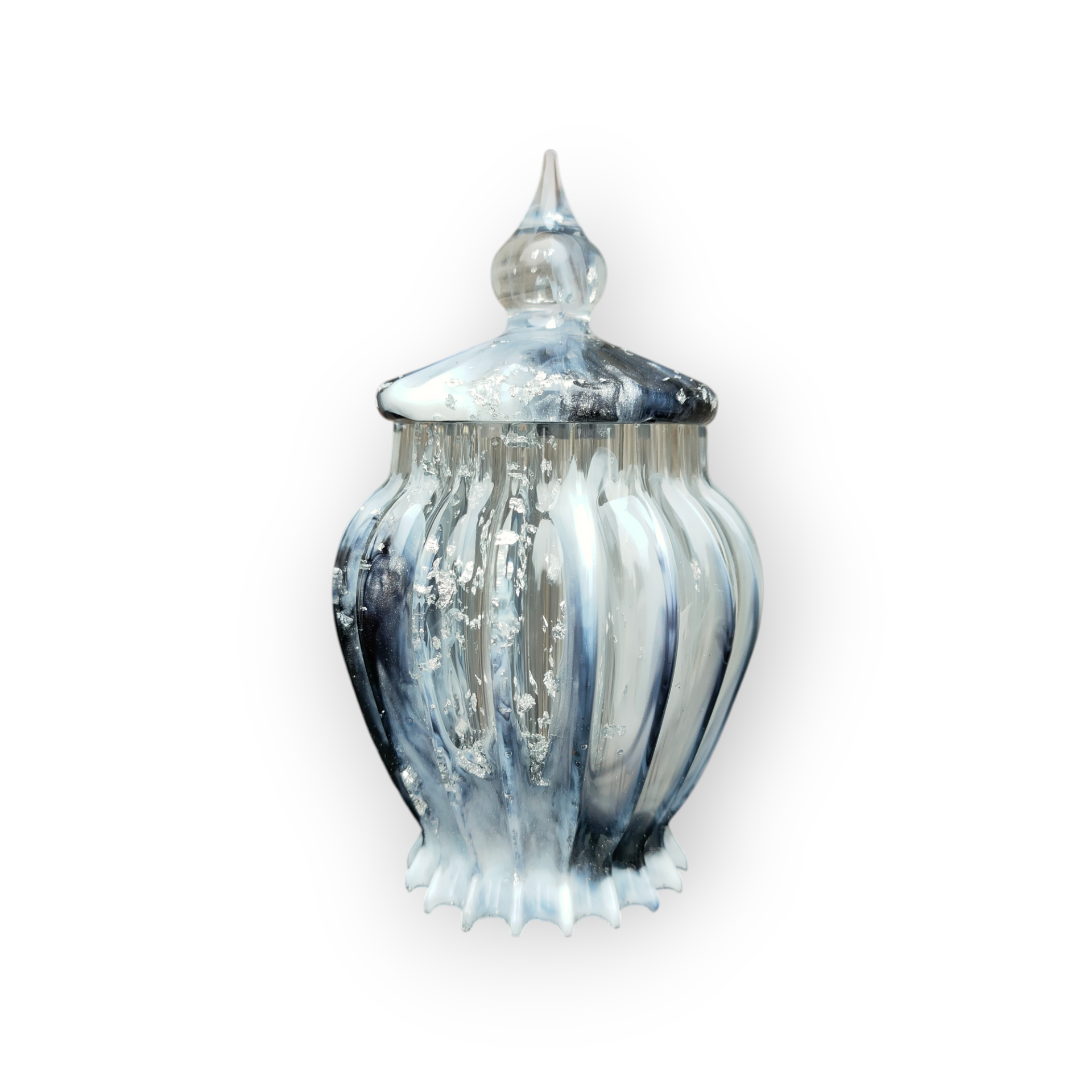 Handgemaakt Epoxy Potje – Romeinse Uitstraling