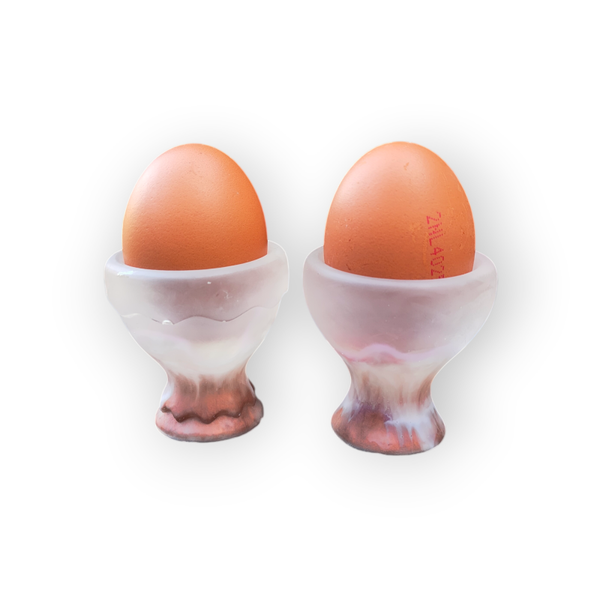 Unieke handgemaakte Eierdopjes (2 stuks)