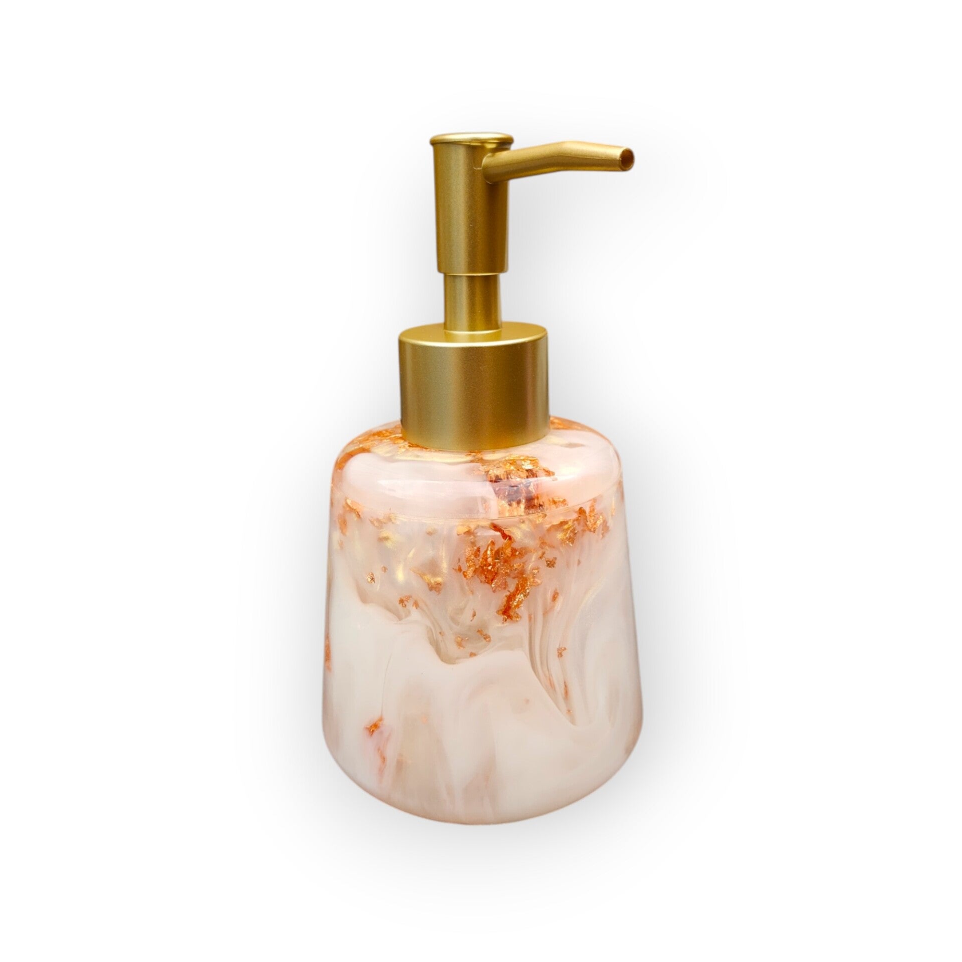 Handgemaakt Epoxy Zeeppompje – Luxe Design voor Badkamer, Toilet & Keuken