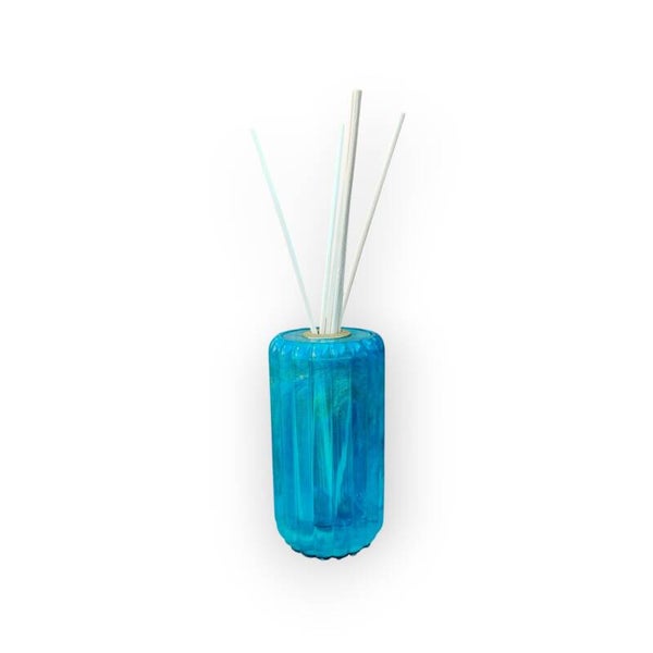 Handgemaakte Epoxy Geurstokjeshouder met Ribbel Design – Luxe Diffuser Houder