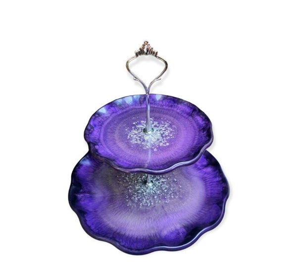 Etagère Purple, Aurora Purple & Silver