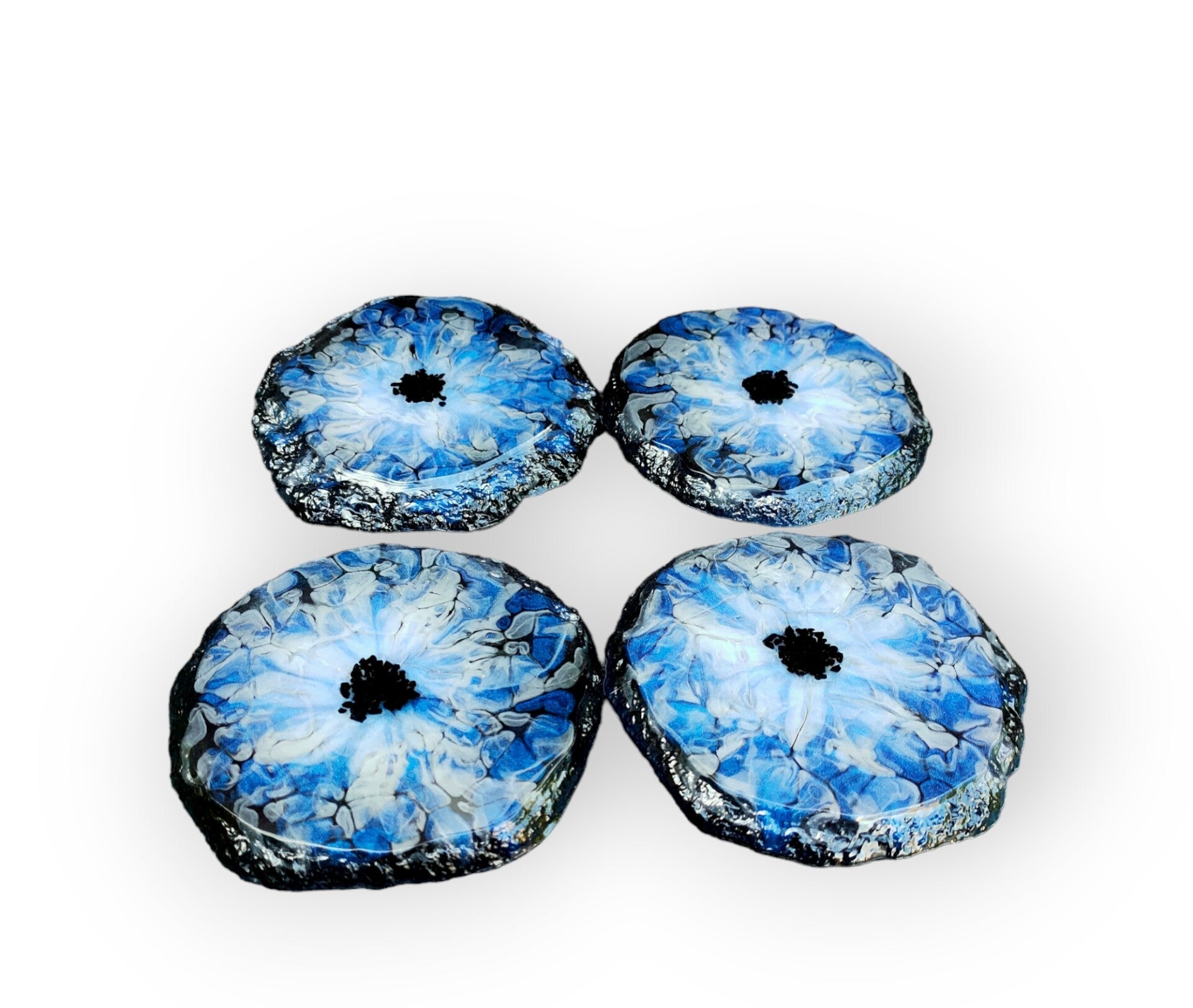 Onderzetters Robuuste rand (set van 4 st)