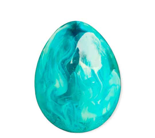 Paasei Diep Turquoise & Wit