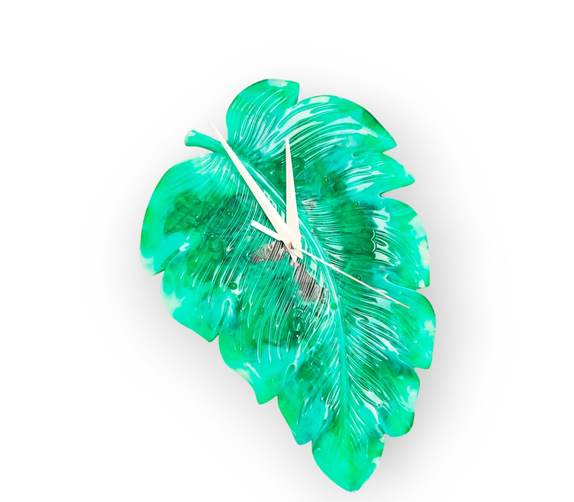 Breng Tijd en Stijl Samen! Ontdek Onze Handgemaakte Leaf Klok.