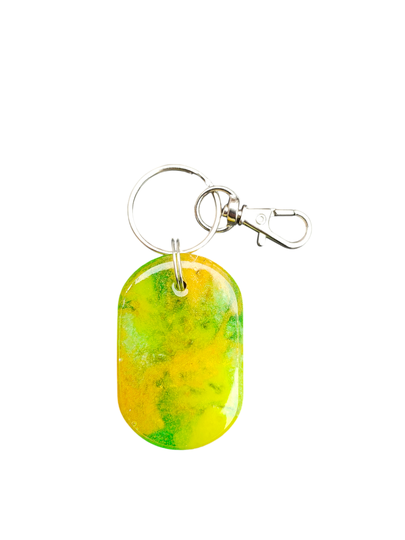 Unieke Handgemaakte Epoxy Sleutelhanger (eventueel te personaliseren)