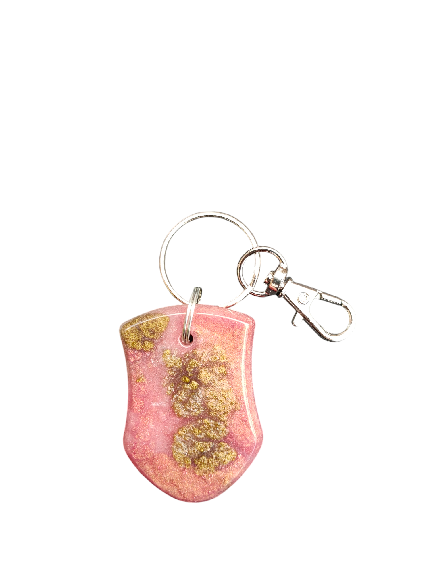 Unieke Handgemaakte Epoxy Sleutelhanger met Karabijnhaak (eventueel te personaliseren)